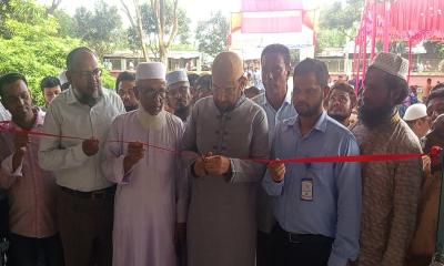 দিনাজপুরের বিরলে মাদরাসার নতুন একাডেমিক ভবনের শুভ উদ্বোধন