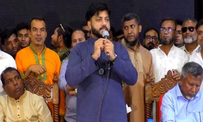 জুলাই গণঅভ্যুত্থানের বর্ষপূর্তিতে বগুড়ায় প্রতিমন্ত্রী ইশরাক হোসেন