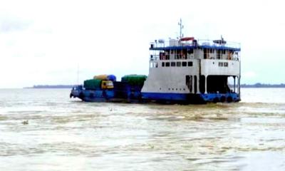 ধাওয়াপাড়া নাজিরগঞ্জ রুটে ফেরি চলাচল বন্ধ