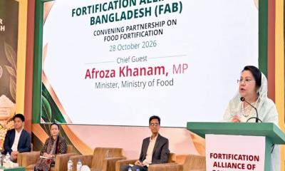 নিরাপদ ও পুষ্টিকর খাদ্যে অংশীদারত্ব বাড়ানোর তাগিদ খাদ্যমন্ত্রীর