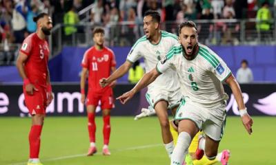 জর্ডানের বিপক্ষে গোলে এগিয়ে গেল আলজেরিয়া
