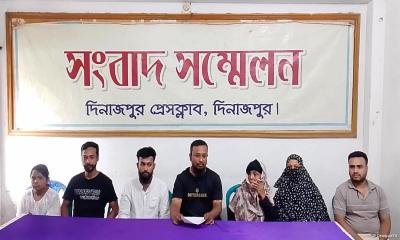 দিনাজপুরে পিতার সম্পত্তি একক দখলের অভিযোগ বড় ভাইয়ের বিরুদ্ধে