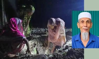 সাঈদীর মামলার বাদীকে মধ্যরাতে পুলিশ প্রহরায় দাফন