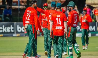 এশিয়ান গেমস ক্রিকেট: ম্যাচ ভেসে গিয়ে সেমিতে বাংলাদেশ