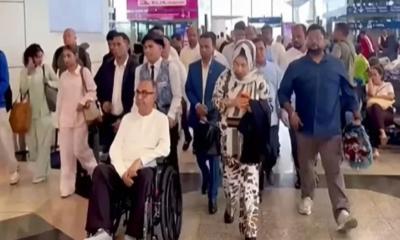 মির্জা আব্বাস চিকিৎসা শেষে দেশে ফিরেছেন