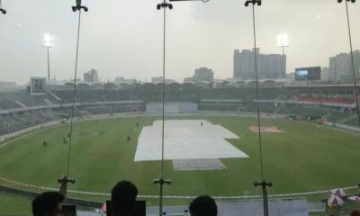 বৃষ্টিতে বন্ধ খেলা