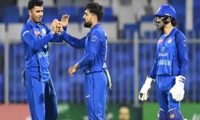 জিম্বাবুয়েকে হারিয়ে টি-টোয়েন্টি সিরিজে এগিয়ে গেল আফগানিস্তান