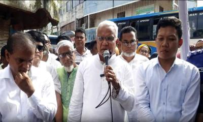 হিলি স্থলবন্দরের ফোরলেন সড়কের কাজের উদ্বোধন করলেন: সমাজকল্যাণ মন্ত্রী