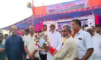 হুইপ আখতারুজ্জামান মিয়াকে আব্দুলপুরের বিভিন্ন শিক্ষা প্রতিষ্ঠানের শুভেচ্ছা