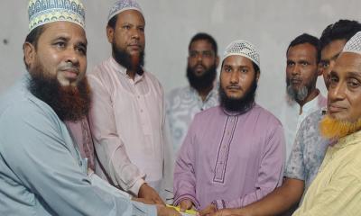নীলফামারীতে জামায়াতে যোগদান করলেন ইসলামিক গবেষক শায়খ আব্দুল্লাহ