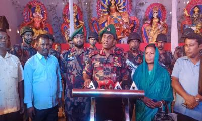 পূজায় সীমান্তে বিজিবির কড়া নিরাপত্তা পঞ্চগড়ে মোতায়েন ২৩ প্লাটুন