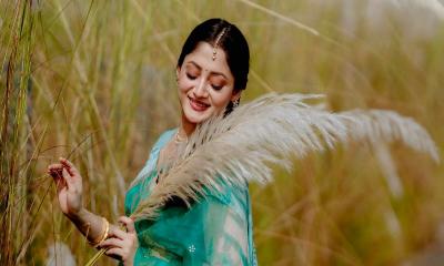 শরৎ যেন নিজেই এক টুকরো পূজোর গল্প : পূজা চেরী