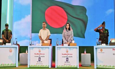 শিশুর ভবিষ্যৎ সুরক্ষিত হোক‍‍` শিশু একাডেমিতে প্রধানমন্ত্রী