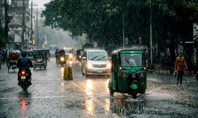 বজ্রসহ বৃষ্টির আভাস তিন বিভাগে
