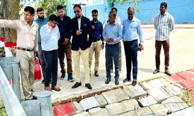 সাইকেল ট্র্যাক উদ্বোধনের অপেক্ষায় চট্টগ্রামে বিমানবন্দর সড়কে