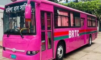 নারী যাত্রীদের জন্য চালু হচ্ছে পিংক বাস