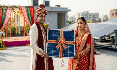 বিয়েতে যৌতুক হিসেবে এখন দাবি করা হচ্ছে সোলার প্যানেল ও ব্যাটারি