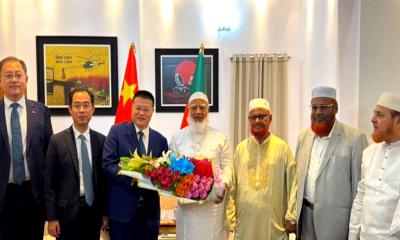 বিরোধীদলীয় নেতার সাথে চীনা রাষ্ট্রদূতের বিদায়ী বৈঠক