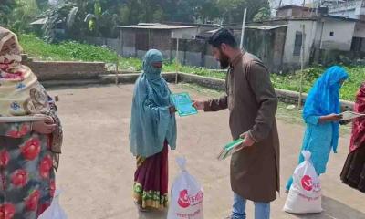 দিনাজপুরে অসহায়দের পাশে স্বেচ্ছাসেবী সংগঠন অভিযাত্রিক