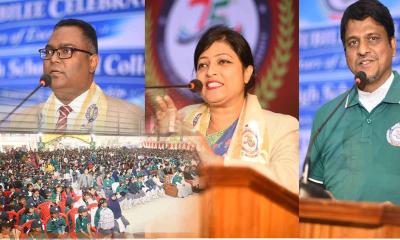 উৎসবমুখর পরিবেশে সেন্ট ফিলিপস্ স্কুলএর‘প্লাটিনাম জুবিলী’র সমাপ্তি