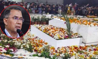 মায়ের প্রতি জাতির শ্রদ্ধা জিয়া পরিবার কখনই ভুলবে না: তারেক রহমান