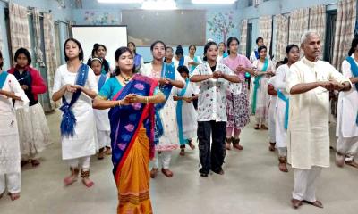 অগ্নিলা নৃত্য নিকেতনের উদ্যোগে চার দিনব্যাপী কত্থক নৃত্য প্রশিক্ষন সমাপ্ত