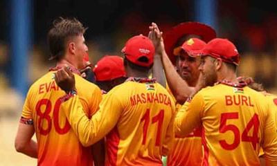 অস্ট্রেলিয়াকে বিদায় করে সুপার এইটে জিম্বাবুয়ে