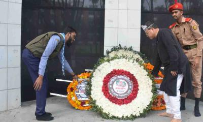 বেগম রোকেয়া বিশ্ববিদ্যালয়ে মহান শহিদ দিবস পালিত