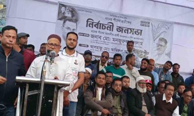 বীরগঞ্জে ধানের শীষের বিশাল জনসভা