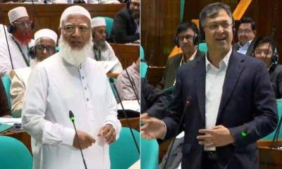 ‘মিথ্যা নাকি অসত্য’ বিতর্কে জামায়াত আমির ও স্বরাষ্ট্রমন্ত্রী