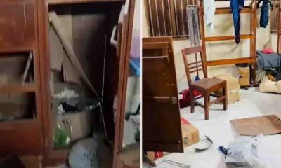 সাবেক রাষ্ট্রপতি আবদুল হামিদের বাড়িতে হামলা-ভাঙচুর