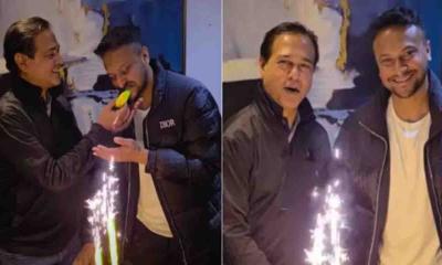 লন্ডনে সাকিবের জন্মদিন উদযাপনে বিসিবি পরিচালক আসিফ