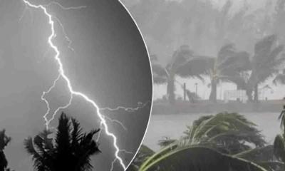 রাজধানীসহ দেশের ছয় বিভাগে বজ্রবৃষ্টির পূর্বাভাস