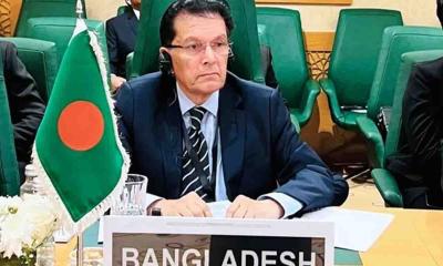 জেদ্দায় পাঁচ দেশের পররাষ্ট্রমন্ত্রীর সঙ্গে ড. খলিলুর রহমানের বৈঠক