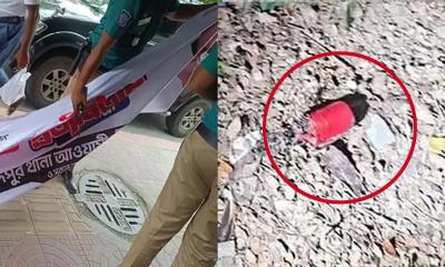 ধানমন্ডিতে ককটেল বিস্ফোরণের ঘটনায় ৪ জন আটক
