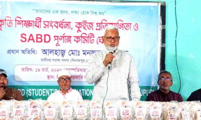 বীরগঞ্জে তারুণ্যের উৎসব সংবর্ধনা পেলেন কৃতি শিক্ষার্থীরা