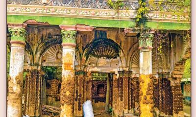 ধ্বংসের পথে নওগাঁর কাশিমপুর রাজবাড়ী
