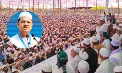 তিন দিনব্যাপী মাহফিল শুরু, উদ্বোধনী বয়ান করলেন চরমোনাই পীর