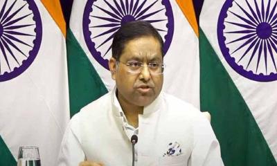 নয়াদিল্লিতে বাংলাদেশ হাইকমিশনের সামনে বিক্ষোভ নিয়ে যা বললেন জয়সওয়াল