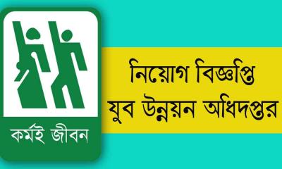 যুব উন্নয়ন অধিদপ্তরে বিশাল নিয়োগ বিজ্ঞপ্তি প্রকাশ