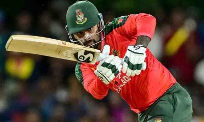 ম্যাচসেরার পুরস্কার জিতলেন লিটন দাস