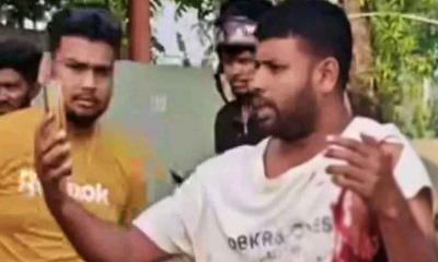 পেট্রোল নিতে গিয়ে ছুরিকাঘাতের শিকার হলেন যুবক?