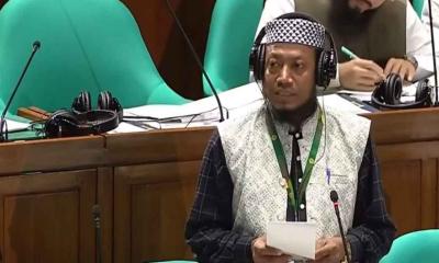 প্রথমবার সুযোগ পেয়ে সংসদে কী বললেন আমির হামজা