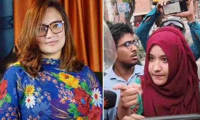 রাফিয়ার পাশে দাঁড়িয়ে যা বললেন ঢাবি শিক্ষিকা মোনামি