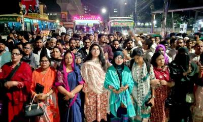 হাসিনার ফাঁসির রায়ে এনসিপির স্বস্তির মিছিল