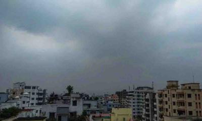 ঢাকার আকাশ আজ মেঘলা থাকতে পারে