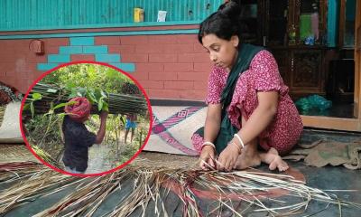 সিরাজগঞ্জের ঐতিহ্যবাহী শীতল পাটি তৈরির টিকে থাকার লড়াই