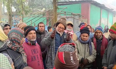 বীরগঞ্জে গ্রাম ও পাড়া-মহল্লায় মনজুরুল ইসলামের কুশল বিনিময় ও মতবিনিময়