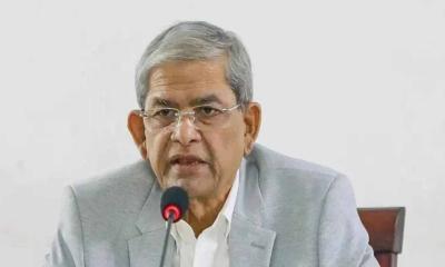 সরকারকে বেকায়দায় ফেলতেই মোসাব্বির হত্যা: মির্জা ফখরুল