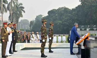 সশস্ত্র বাহিনী দিবস উদযাপিত হচ্ছে